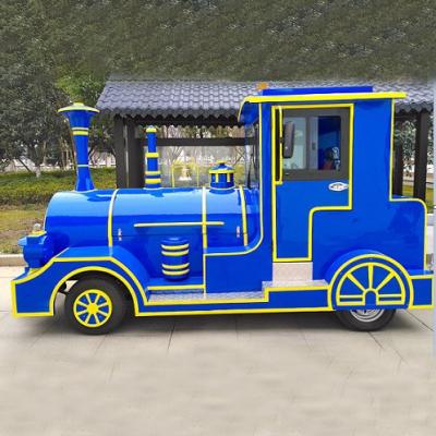 China Small metal amusement park trains for sale amusement park train rides amusement park electric trains for sale