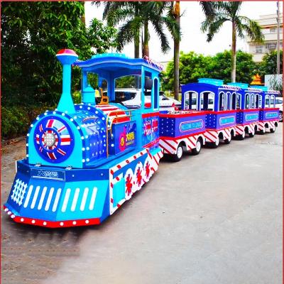 China Popular Metal Factory Bargain Small Price Steam Track Train Ride For Outdoor Playground Amusement Park for sale