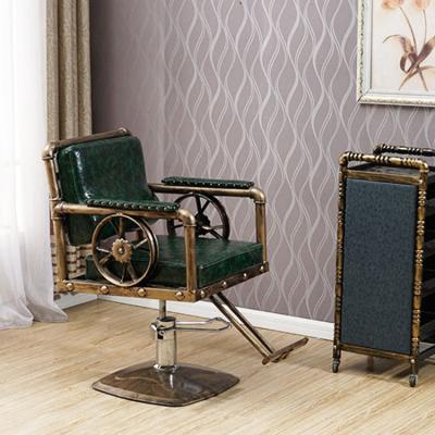 China Modern Antique Luxury Barber Chair Hair Salon Equipment Furniture Beauty Salon Chair for sale