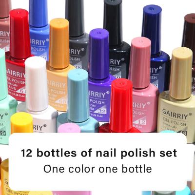 China Long Lasting Salon Art Design UV Gel Set Long Lasting 80 Colors Nail To Varnish Full Color Nail Polish for sale