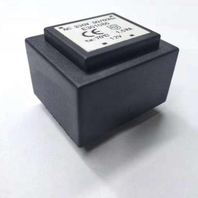 China E148 E138 E130 AUDIO Single Phase Isolated PCB Mount Encapsulated Transformer for sale