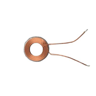 China Low Profile Equivalent Copper Wire Coil Wireless Charging Toroidal Coil Inductor For Telephone for sale