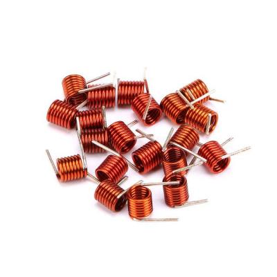 China Air Electronic Toroidal Copper Coil Cavity Inductor Core Fixed Air Inductor for sale