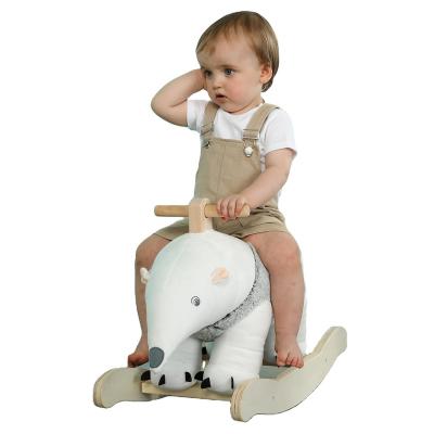 China Plush Toys Wholesale Plush Toys Gray Custom Rocking Chair Toy For Kids for sale