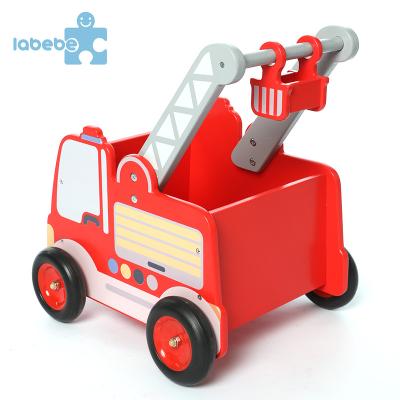 China 2020 New Model MDF Red Light Cart Toy Train Single Stroller Safety Popular Baby Walkers for sale