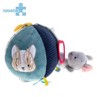 China Supplier Non-Toxic Eco-Friendly Reassure Fashionable Custom Various Stuffed&plush Baby Toy Animal Doll Soft Plush Ball Stress Infant Toys Children Game From China for sale