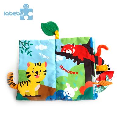 China Wholesale Eco-friendly Material Luxurious Soft Cute Cartoon Children's Witnesses Soft Cloth Book Cloth For Children for sale