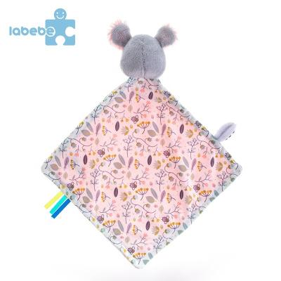 China Brand Cotton Stuffed Plush Toy Design Fashionable Baby Animal Quilt Clean Rabbit Soft Anti-static Soft for sale