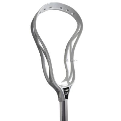 China Customized Mens Lacrosse White Heads White Lacrosse Game Unstrung Available for sale