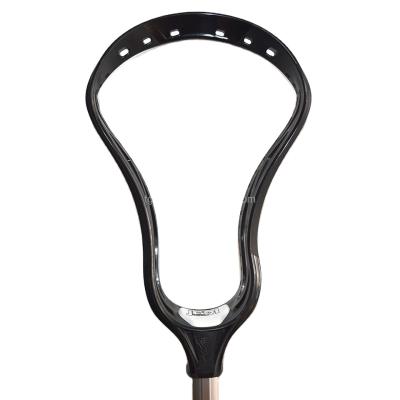 China The Lacrosse Set Unstrung Black Pro Lacrosse Heads For Men's Stick for sale