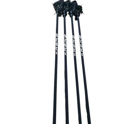 China Nylon Men's Full Defense Lacrosse Sticks Composite Carbon Shaft Blank With Head And Butt Ends Strung for sale