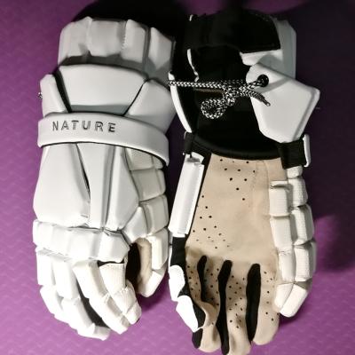 China Custom Youth and Men's Lacrosse Game Lacrosse Gloves For Sale for sale