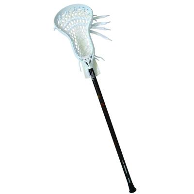 China Complete Lacrosse Game Youth Lacrosse Stick For Boys And Girls Aluminum Shaft With Mounts And Stringed Head for sale