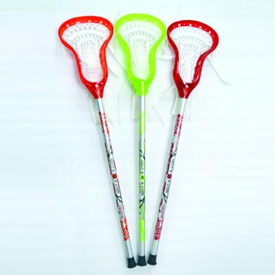 China Complete Lacrosse Game Boys and Girls Lacrosse Youth Sticks Ally Shaft with Mounts and String Head for sale