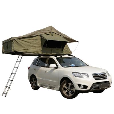 China Straight Bracing Type 4X4 Outdoor Roof Top Car Tent On Land All Terrain Campgrounds for sale