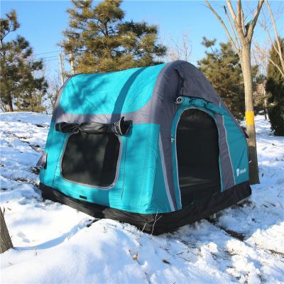 China Cheapest 4x4 High Quality Automatic Car Roof Top Tent 4 Person Straight Tying Type For 4 Person Inflatable Camping Tents For Sale for sale