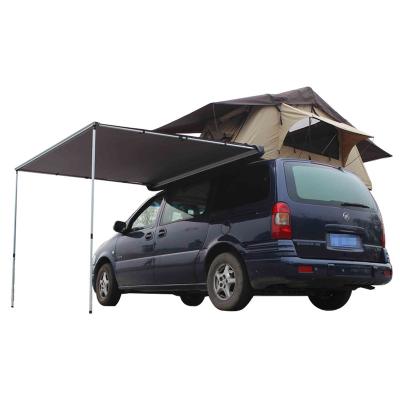 China Quality Assured Straight Tying Type Roof Top Tent Car Side Tent For Camping for sale