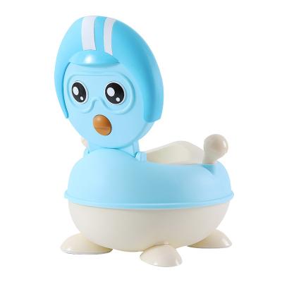 China Eco-freindly Manufacturer Duck Design Baby Potty With Handle Toilet Chair Made in China Baby Potty Training Seat For Kids for sale