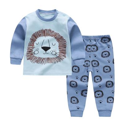 China Anti-wrinkle newly designed unisex baby clothes tops and pants kids suits important baby clothes from china for sale