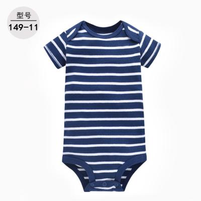 China 100% Bamboo Fiber Cotton Clothing Kids Romper Baby Single Sleeve 0-3 Months New Fall Design OEM Service Unisex Knitted Shorts for sale