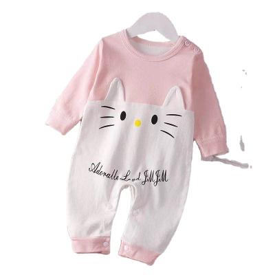 China Custom Baby Clothes Baby Rompers Long Sleeve Jumpsuit Anti-Static Newborn Infant Toddler Romper for sale