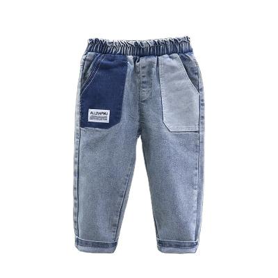 China High Quality Breathable 2-7T Denim Legging Pants Kids Boys Baby Toddler Blue Black Jeans Trousers for sale