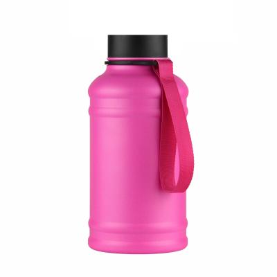 China 1300ml Bpa Free Viable Wide Mouth Custom Logo Gym Run Sport Double Stainless Steel Steel Water Bottle for sale