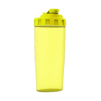 China Sustainable Plastic Water Bottle BPA Free Gym Shaker Bottle With Mixing Balls For Protein Powder Drinking for sale