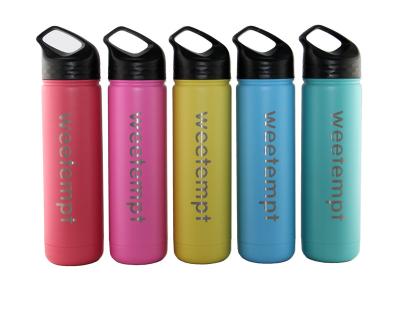 China Sustainable Success Tennis 750ml Sports Eco-Friendly Water Bottles With Custom Logo Double Wall Vacuum Stainless Steel Water Bottle for sale