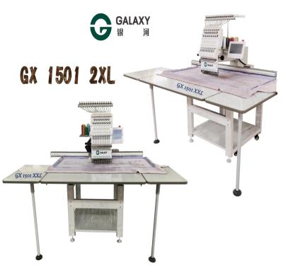 China HIGH SPEED PAC GALAXY SINGLE HEAD AREA EMBROIDERY MACHINE 12/15 GREAT FOR DRESS NECK EMBROIDERY for sale