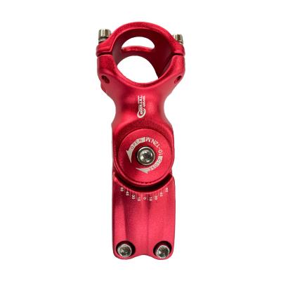 China Aluminum Alloy Front Fork Stem Adapter 31.8mm MTB BMX Road Bike Mountain Bike Handlebar Adjustable Stem Riser for sale