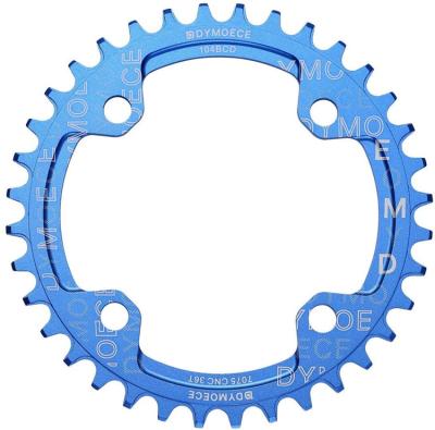 China BMX Wide Narrow Wide Ring 32T 34T 36T 38T 104 MTB Mountain Road Bicycle Oval Round Chain Sprocket Wheel for sale