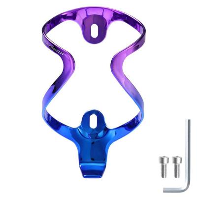 China Fashionabe Aluminum Alloy Mountain Bike Bottle Cage Outdoor Cycling Cup Holder Bicycle Bottle Cup Holder for sale