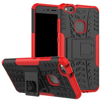 China 2 in 1 Case Bumper Case For Huawei P10 Lite Kickstand Shockproof Case For Huawei P10 Lite for sale