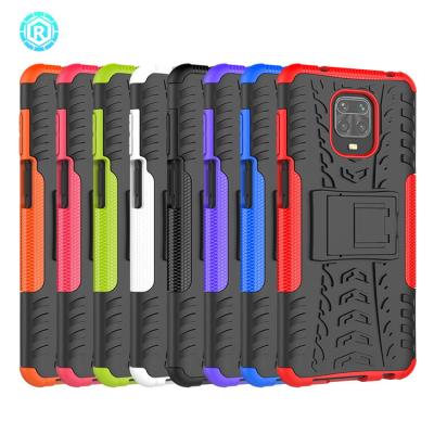 China Dustproof& shockproof& kickstand For Redmi Note 9 Pro Max Customized OEM Phone Case For Xiaomi Redmi Kickstand Shockproof Back Cover For Note 9 Cover for sale