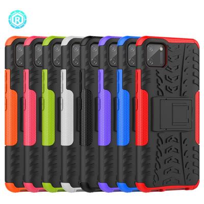 China Colorful Hybrid Anti-drop TPU PC Mobile Phone Case For Oppo realme C11 Hybrid Shockproof Case For realme C15 for sale