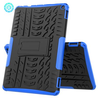 China Soft Shock Proof Degree Kickstand TPU Tablet Case For Amazon Fire HD 10 2021 Patent Design Kickstand Tablet Shockproof Cover for sale