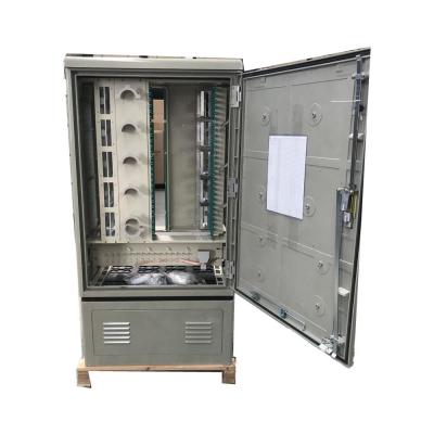 China FDC Fiber Optic Cabinet Terminal Outdoor Fiber Optic Cross Connect Cabinet for sale