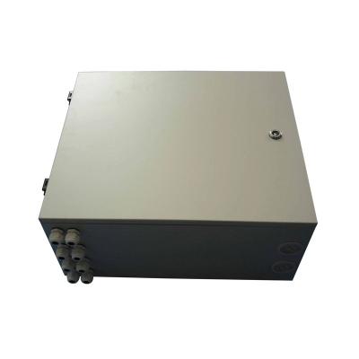 China Grey Fiber Optic Enclosure Outdoor LC ODF Fiber Distribution Terminal 96 Core for sale