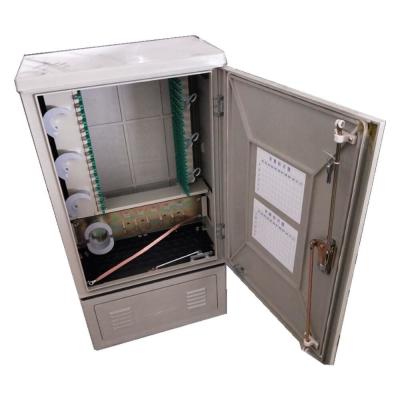 China FC SMC Fiber Optic Cabinet FDH Outdoor Fiber Distribution Cabinet 144 Core for sale