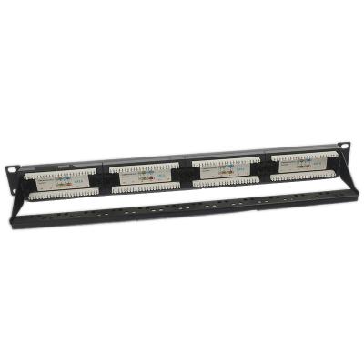 China SCHALTTAFEL-freier Raum RJ45 UTPs 24 Port-CAT6 Trapezfehlerschalttafel-1U zu verkaufen