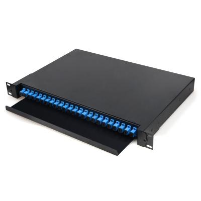 China Single Mode Or Multimode Fiber Optic Patch Panel G652D/G657A1 for sale