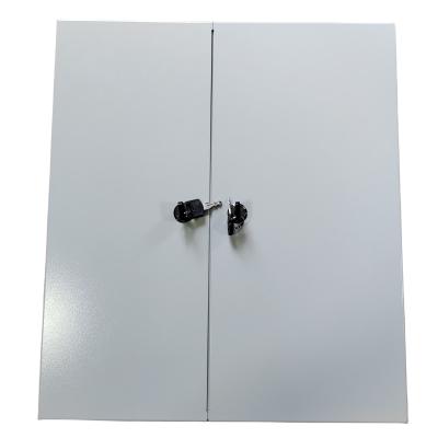 China Wall Mount 72 Fibers Optical Distribution Frame Metal Dual Door Dual Locks for sale