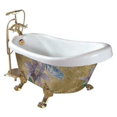 China Full Body Massage Acrylic Cheap Freestanding Classic Bathtub Beautiful With Claw Feet for sale