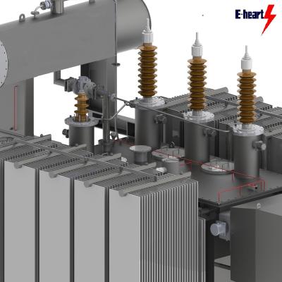 China Two Winding Oil Immersed Transformer Three Phase Customized 50hz 200mva for sale