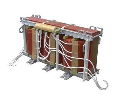 China Red 30 To 2500 Kva 3 Phase Transformer Dry Type With Low No-load Loss for sale