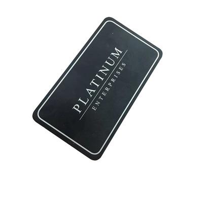 China Custom High Quality Personal Europe Metal Business Card Printing Laser LOGO Stainless Steel Silk Engraved Membership Cards for sale