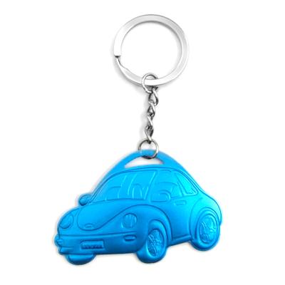 China Custom Aluminum Metal Tag Car Key Emblems Keychain Custom,Cheap Car Logo Key Chain for sale