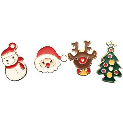 China Good Quality Europe New Design Customized Cute Cartoon Merry Christmas Pin Lapel Pin Enamel Pin for sale