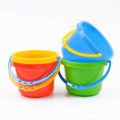 China Wholesale Beach Bucket Tools Good Popular Plastic High Quality Water Kids Bucket Set Bucket Sand Toys R1014 for sale